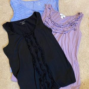 Lot of three layering tops